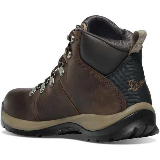 Danner Women's Sandy Ridge 4.5" Plain Toe Waterproof Work Boot -Brown- 11320 - Overlook Boots