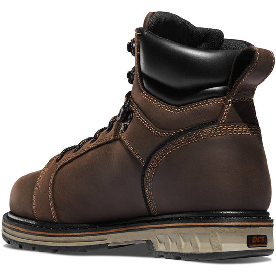 Danner Men's Steel Yard 6" PT Waterproof Work Boot -Brown- 12536 - Overlook Boots