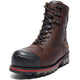 Timberland PRO Men's Boondock 8" Composite Toe Waterproof 1000G Insulated Work Boot - Brown - TB1A128P214 - Overlook Boots