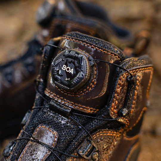 Danner Men's Vicious BOA 4.5" Composite Toe Waterproof Work Boot - Brown - 13800 - Overlook Boots