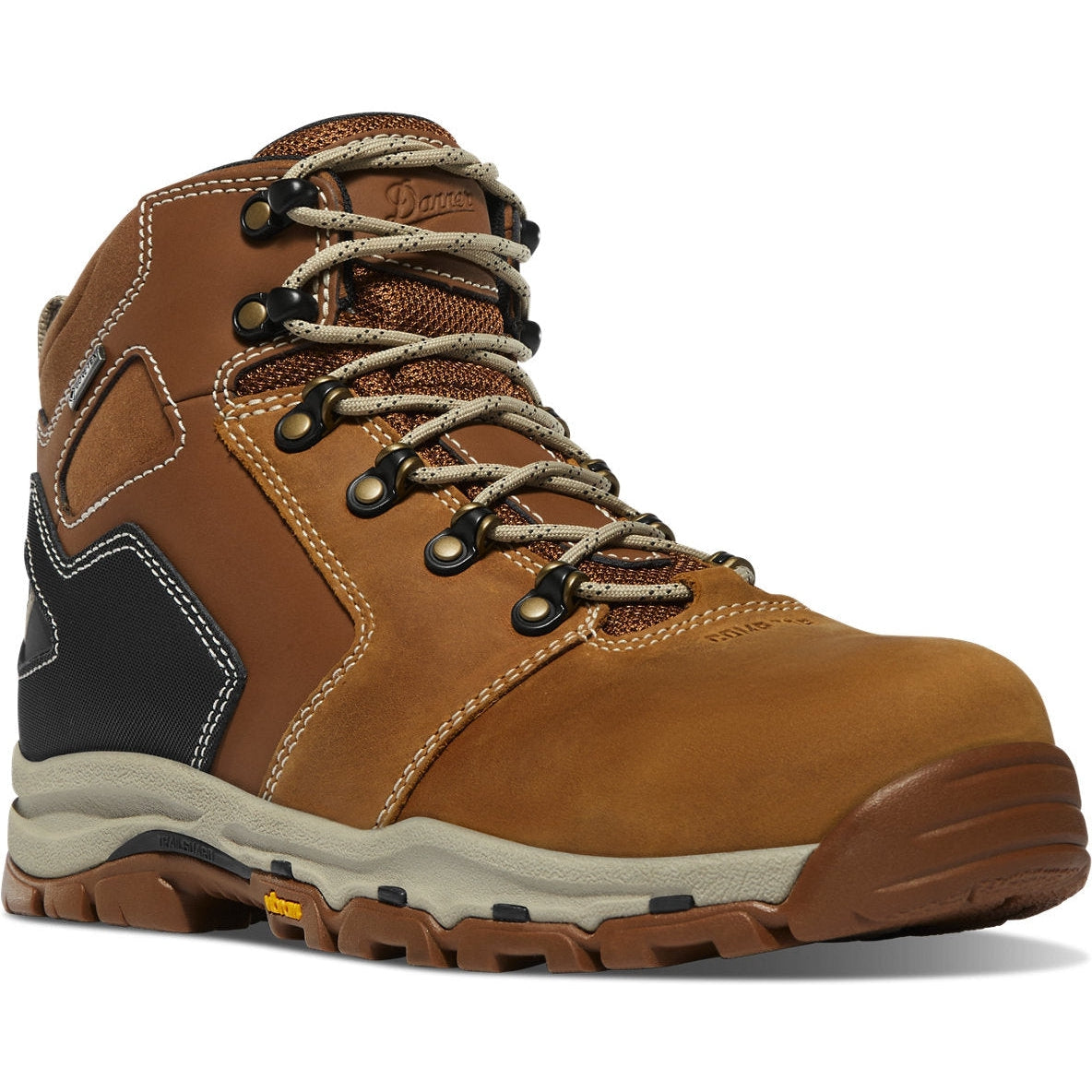 Danner Men's Vicious 4.5" Composite Toe Waterproof Slip Resistant Work Boot -Tan- 13886 7 / Medium / Tan - Overlook Boots