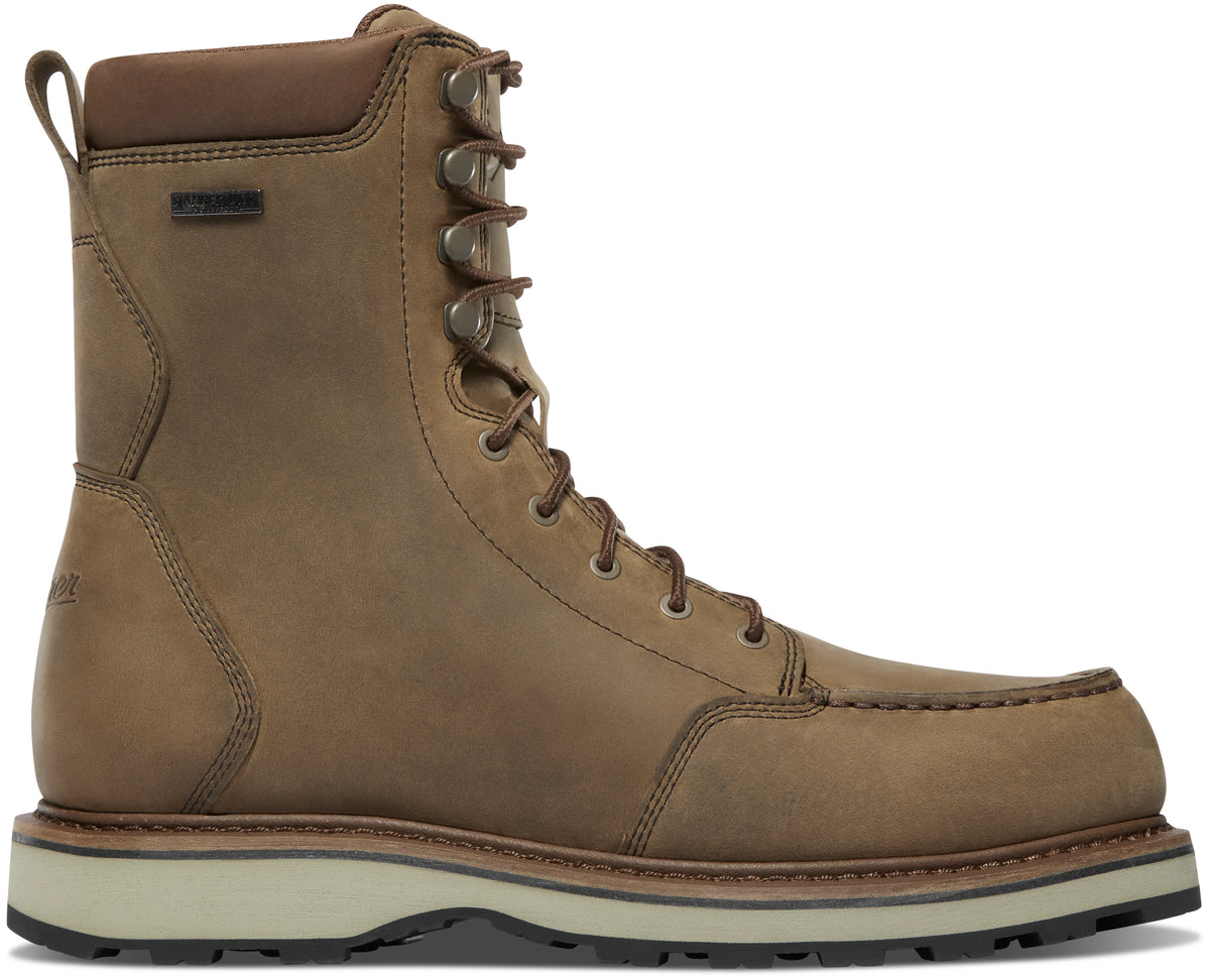 Danner Cedar River Moc Toe 8" Hunter Boot - Timberwolf - 14309 7 / Medium / Timberwolf - Overlook Boots