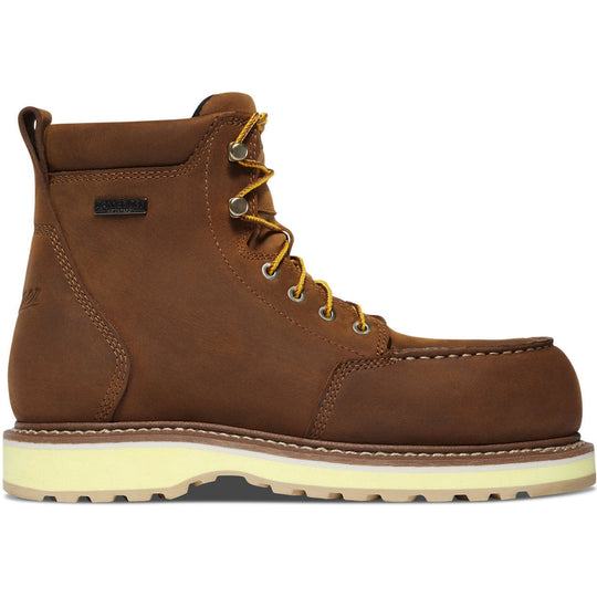 Danner Women's Cedar River 6" Aluminum Toe Waterproof Work Boot -Brown- 14308 5 / Medium / Brown - Overlook Boots