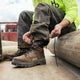 Danner Men's Ground Control 6" Steel Toe WP Work Boot- Brown- 14521 - Overlook Boots