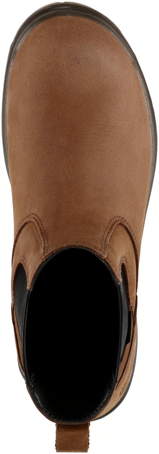 Danner Women's Ground Control 5" Waterproof Chelsea Work Boot - Brown - 14523 - Overlook Boots