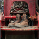 Danner Ground Control Bota de Trabajo para Hombre, 8 Pulgadas, Impermeable - Café - 14525 - Imagen 8