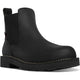 Danner Men's Bull Run 6" Plain Toe Chelsea Work Boot -Black- 15483 - Overlook Boots