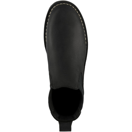 Danner Women's Bull Run 5" Plain Toe Chelsea Work Boot -Black- 15485 - Overlook Boots