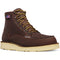 Danner Men's Bull Run GORE-TEX® 6" Plain Toe Waterproof Slip Resistant Work Boot -Brown- 15588 7 / Medium / Brown - Overlook Boots