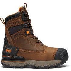 Timberland Pro Men's Boondock Ultralight 8" Composite Toe Waterproof 400G Insulated Work Boot - Brown - TB0A646FEM4 7 / Medium / Brown - Overlook Boots