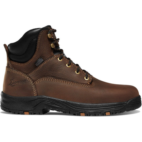 Danner Women Caliper 5" Plain Toe Waterproof Work Boot -Brown- 19460 5 / Medium / Brown - Overlook Boots