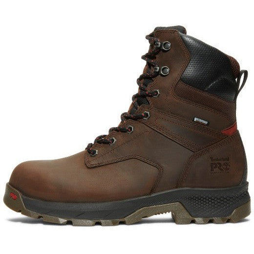 Timberland PRO Men's Titan EV 8" Composite Toe Waterproof 400G Insulated Work Boot - Potting Soil Saddleback - TB1A5RBP214 - Overlook Boots