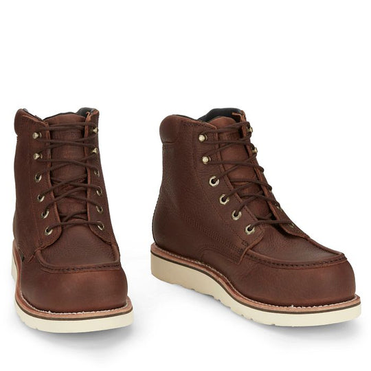 Chippewa Men's Edge Walker 6" Composite Toe Waterproof Lace-Up Wedge Work Boot - 25342 - Overlook Boots