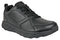 Hoss Men's Beta Soft Toe Slip Resistant Work Shoe - Black - 50161 7 / Wide / Black - Overlook Boots