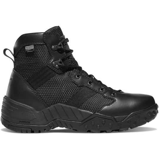 Danner Men's Scorch 6" Waterproof Side Zipper Duty Boot -Black- 25731 6 / Medium / Black - Overlook Boots