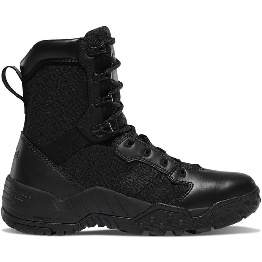 Danner Men's Scorch 8" Side Zipper Duty Boot -Black- 25732 5 / Medium / Black - Overlook Boots