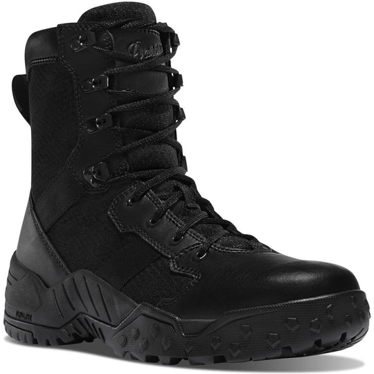 Danner Men's Scorch 8" Side Zipper Duty Boot -Black- 25732 - Overlook Boots