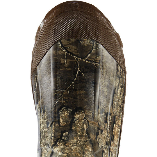 LaCrosse Men's Burly 18" Plain Toe Waterproof Slip Resistant Work Boot - Realtree Timber - 266041 - Overlook Boots