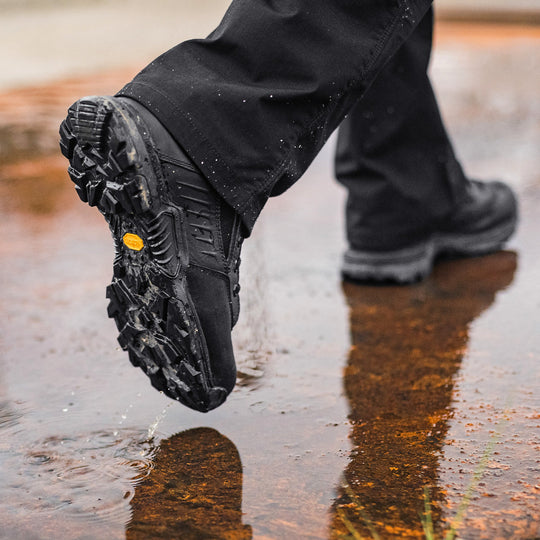 Danner Men's Striker Bolt 4.5" Plain Toe Waterproof Duty Boot -Black- 26630 - Overlook Boots