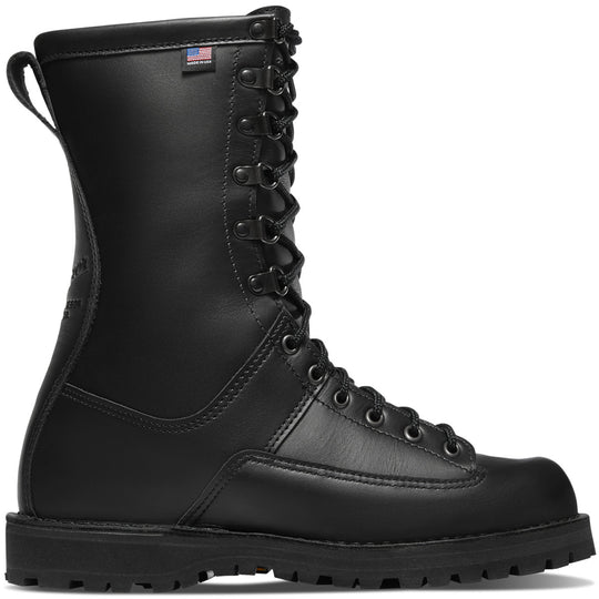 Danner Fort Lewis Bota de Servicio para Mujer, 10 Pulgadas, Impermeable, Hecha en EE. UU. - Negro - 29110 - Imagen 3