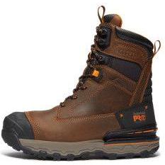 Timberland Pro Men's Boondock Ultralight 8" Composite Toe Waterproof 400G Insulated Work Boot - Brown - TB0A646FEM4 - Overlook Boots