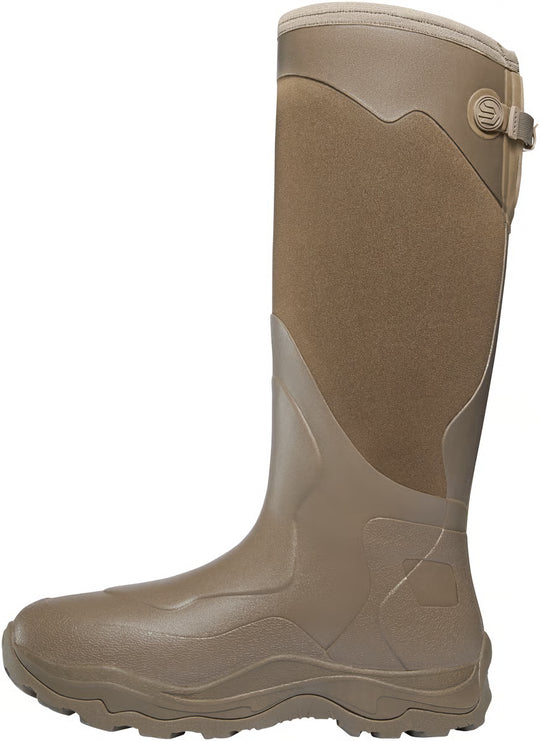 LaCrosse Men's Alpha Agility 17" Waterproof Slip Resistant Snake Boot - Brown - 302425 - Overlook Boots