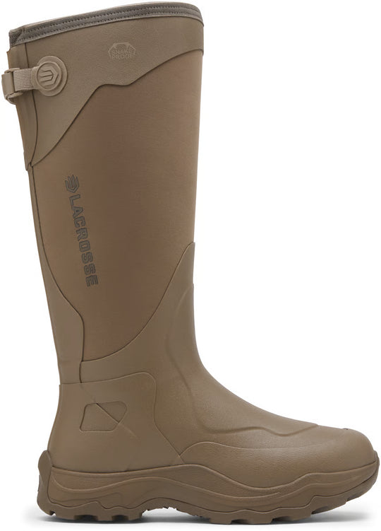 LaCrosse Men's Alpha Agility 17" Waterproof Slip Resistant Snake Boot - Brown - 302425 6 / Medium / Camo - Overlook Boots