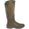 LaCrosse Women's Alpha Agility 15" Waterproof Slip On Work Boot- Brown- 302475 5 / Medium / Brown/Green - Overlook Boots