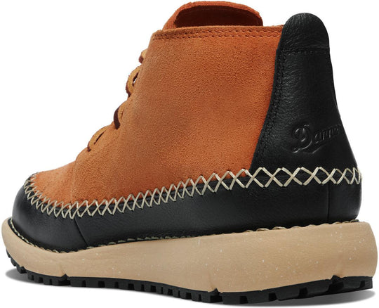 Danner Mountain Moc 917 Zapato de Senderismo Casual para Hombre, 4 Pulgadas, Impermeable - Roasted - 30712 - Imagen 3