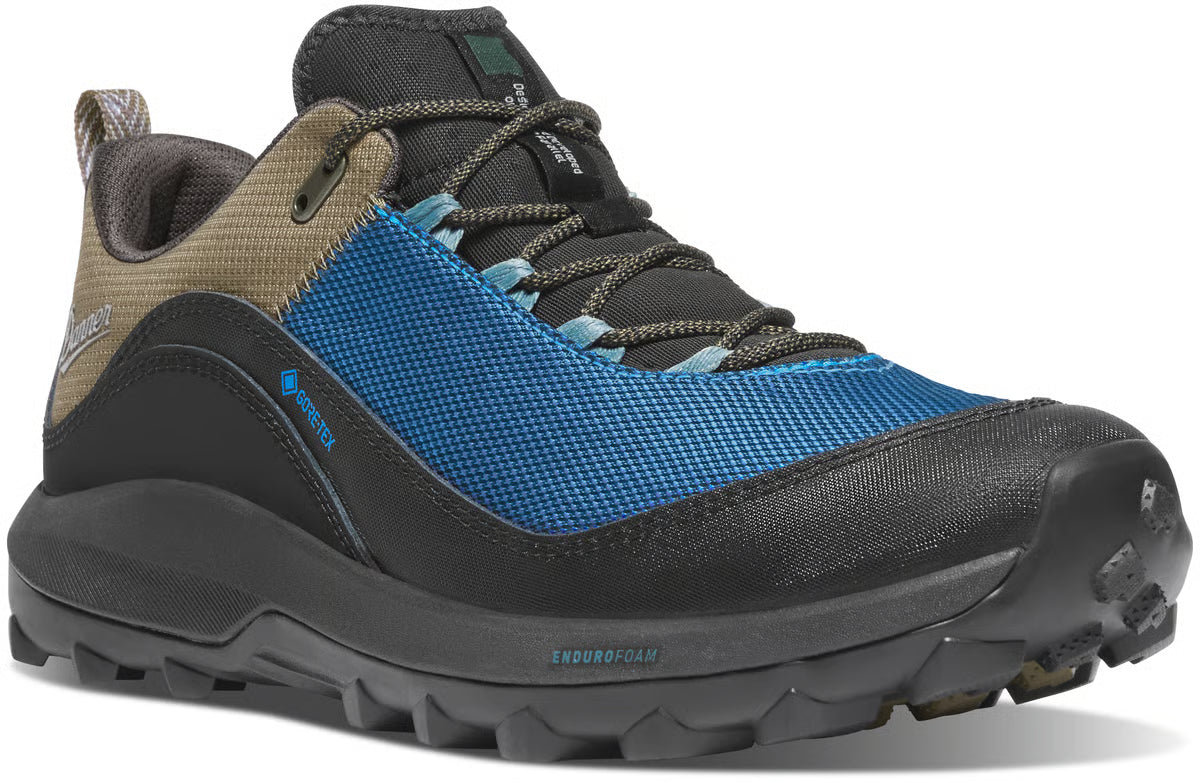 Danner Men's N45 GTX 3" Waterproof Lace Up Hike Boot - Black/Blue - 32847 7 / Medium / Black - Overlook Boots