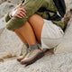 Danner MTN45 Low GTX Zapato de Senderismo para Mujer, Impermeable - Gris - 32855 - Imagen 4