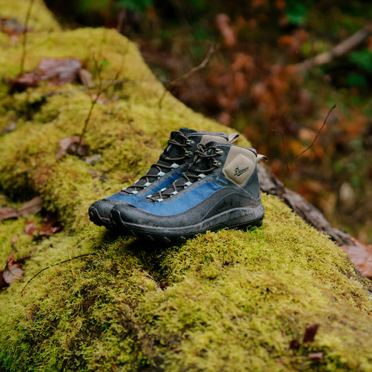 Danner Men's N45 GTX 4.5" Waterproof Lace Up Hike Boot - Black/Blue - 32882 - Overlook Boots