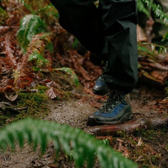 Danner Men's N45 GTX 4.5" Waterproof Lace Up Hike Boot - Black/Blue - 32882 - Overlook Boots