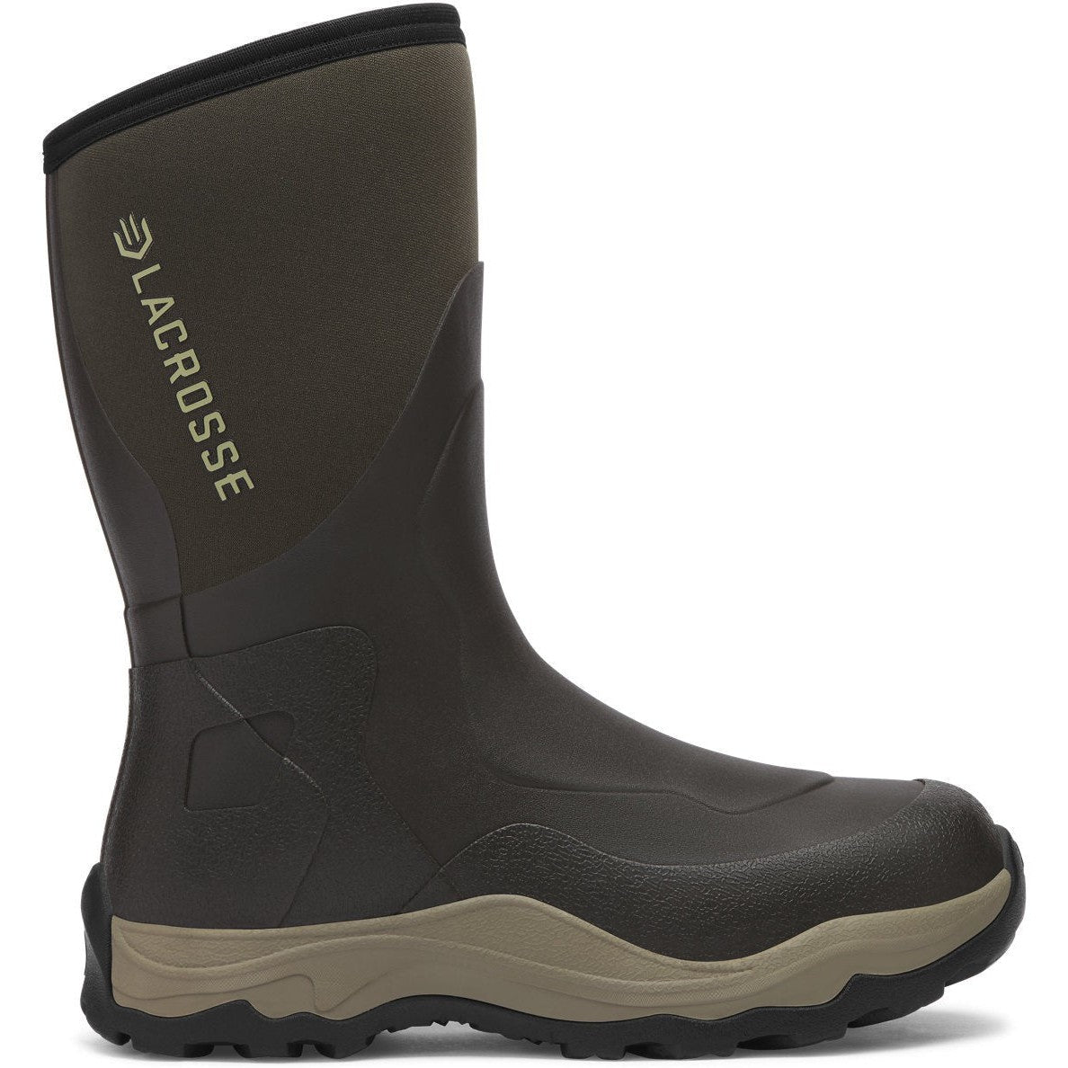LaCrosse Men's Alpha Agility 12" Waterproof Pull On Field Work Boot -Brown- 336880 6 / Medium / Brown - Overlook Boots