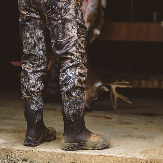 LaCrosse Men's Alpha Agility 12" Waterproof Pull On Field Work Boot -Camo- 336882 - Overlook Boots