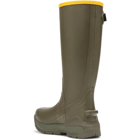 LaCrosse Women's Burly Aero 15" Waterproof Slip On Work Boot - Dark Olive - 344311 - Overlook Boots