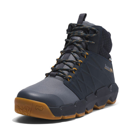 Timberland Pro Men's Morphix 6" Composite Toe Waterproof Work Boot - Grey - TB1A5YFU065 - Overlook Boots