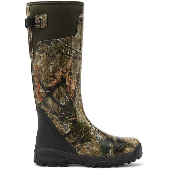 LaCrosse Men's Alphaburly Pro 18" Plain Toe Waterproof Hunting Boot - Mossy Oak Country DNA - 376067 6 / Medium / Mossy Oak - Overlook Boots