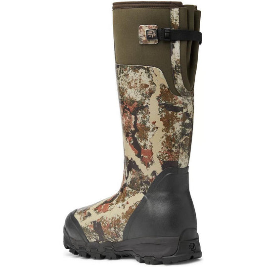 LaCrosse Men's Alphaburly Pro 18" Waterproof 1600G Slip On Work Boot- Camo- 376096 - Overlook Boots