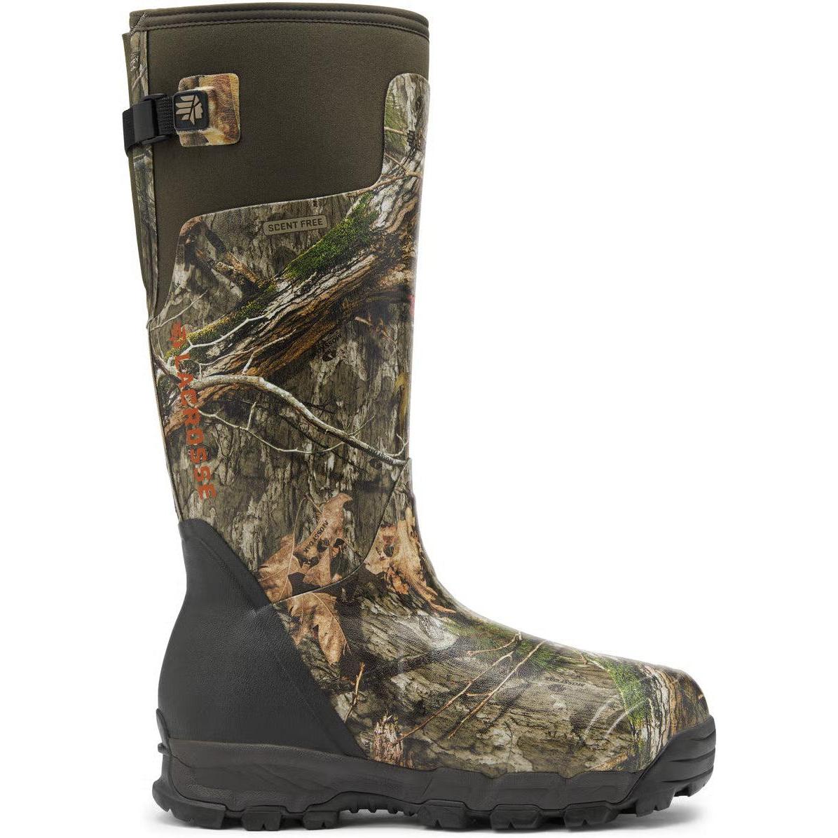 LaCrosse Men's Alphaburly Pro 18" Waterproof 1000G Slip On Work Boot- Camo- 376097 6 / Camo - Overlook Boots