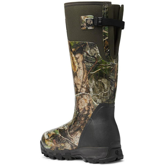 LaCrosse Men's Alphaburly Pro 18" Waterproof 1000G Slip On Work Boot- Camo- 376097 - Overlook Boots