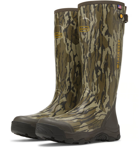 LaCrosse Men's Alpha Evolution 17" Waterproof Slip On Hunt Boot - Camo - 376212 6 / Medium / Camo - Overlook Boots