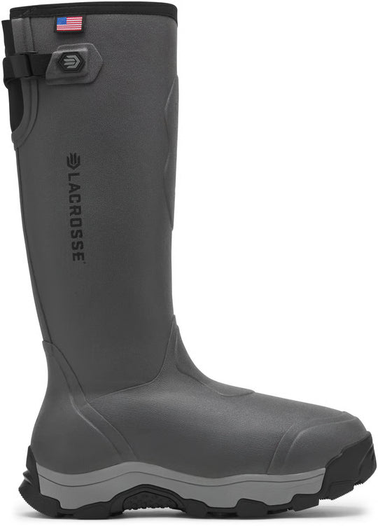 LaCrosse Men's Alpha Evolution 17" Waterproof 1600G Hunt Boot - Gray Sky - 376213 6 / Medium / Gray - Overlook Boots