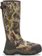 LaCrosse Men's Alpha Evolution 17" Waterproof 1600G Slip On Hunt Boot - First Lite Specter - 376215 6 / Medium / Camo - Overlook Boots