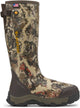 LaCrosse Men's Alpha Evolution 17" Waterproof 1600G Slip On Hunt Boot - First Lite Specter - 376215 6 / Medium / Camo - Overlook Boots
