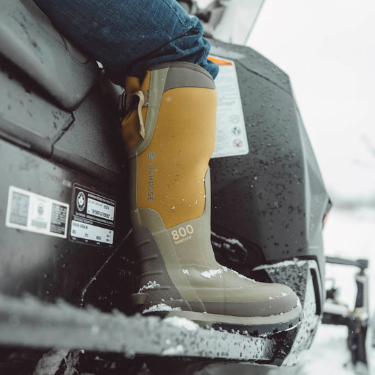 LaCrosse Women's Alphaburly Aero 15" 800G Ins Waterproof Hunt Boot - Green - 377006 - Overlook Boots