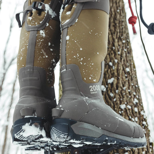 LaCrosse Men's Alphaburly Aero 17" 2000G Ins Waterproof Hunt Boot - Brown - 377008 - Overlook Boots