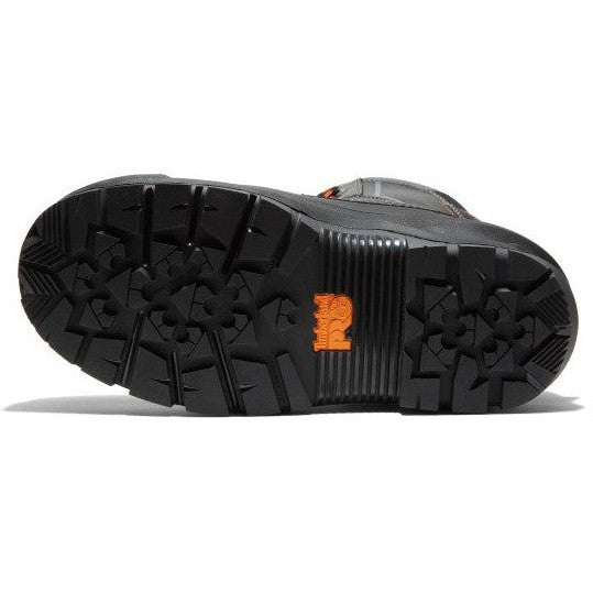 Timberland PRO Men's Pac Max 10" Composite Toe Waterproof Puncture Resistant Work Boot - Black/Orange - TB1A5QXJ001 - Overlook Boots