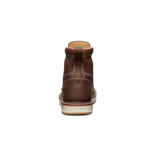 Keen Men's Liberty 6" Carbon Toe Waterproof Work Boot - Chestnut - 1030604 - Overlook Boots