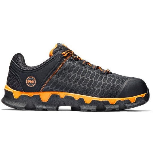 Timberland Pro Men's Powertrain Sport Alloy Toe Sneaker Work Shoe -Black- TB1A1B6S001 - Overlook Boots